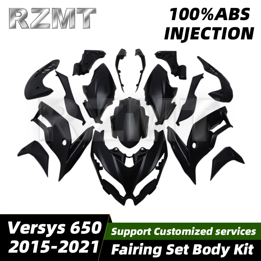 

For Kawasaki Versys 650 2015-2021 Motorcycle Set Body Kit Fairing Plastic Guard Plate Accessories Shell Injection 0615 109A
