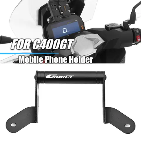 BMW C400GT C 400 GT C400 GT C 400GT 오토바이 액세서리 휴대 전화 홀더 스탠드 지원 GPS 네비게이션 브래킷 마운트