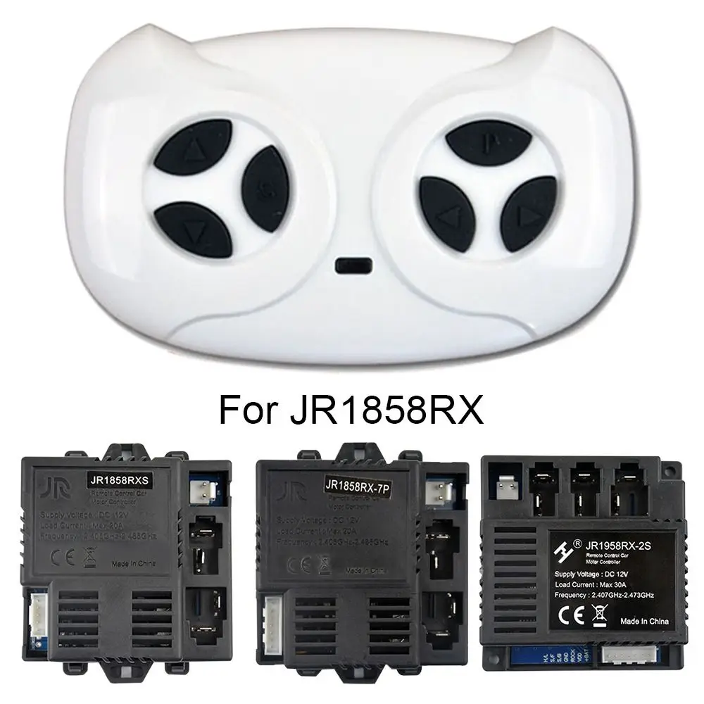 12V Children's Electric Car For JR1858RX 2.4G Bluetooth Controller Receiver Remote Control Smooth Start