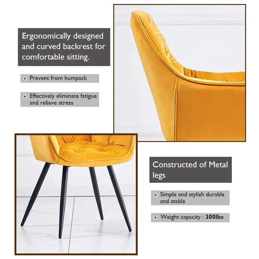 For  Wholesale OR1 Modern Luxury Upholstered Nordic Velvet Dine Restaurant Dining Room Chairs for Restaurant view 5