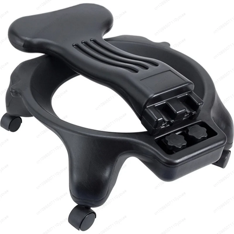 Anti-Burst Yoga Ball Chair for Office, Ergonomic Posture Correction Stool with Non-Slip Base, Stability Ball Chair for Desk Work