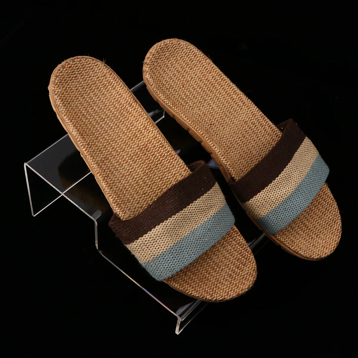 

1Pcs Transparent Shoe Rack Acrylic Display Stand Two-Tier Storage Organizer for Cosmetics Shoes Collections Display Risers