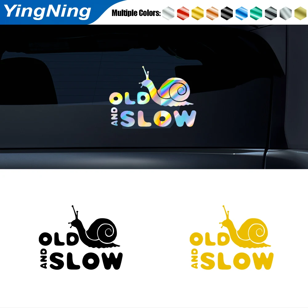 

Funny Snail Pattern Auto Reflective Sticker Car Bumper Body Rear Window Decorative Decal Car Vinyl Decal Sticker Accessories