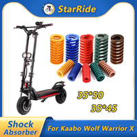 Helical Spring Suspension for Kaabo Wolf Warrior X Electric Scooter 35x45 35x50 Rear Shock Absorber Accessories Spare Parts