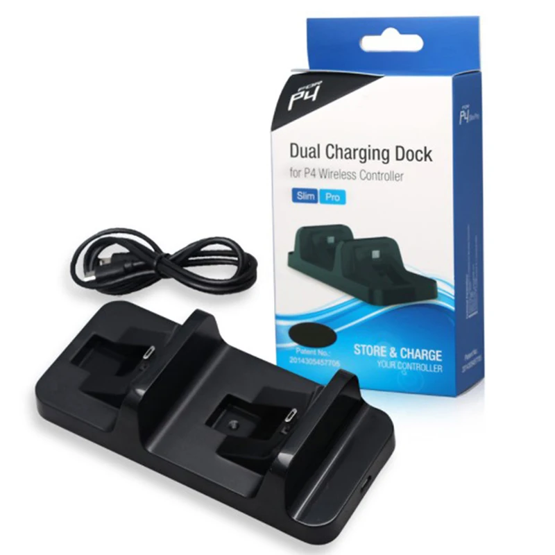 Chargeur de manette de jeu PS4 S6, charge rapide, station de support pour Playstation 4, accessoires de console de jeux