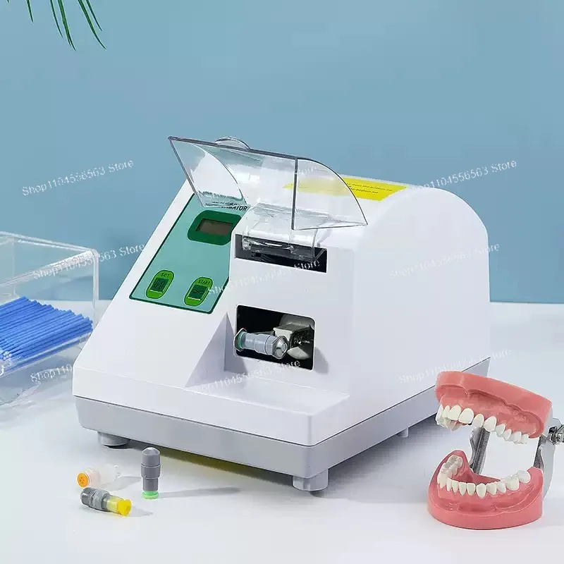 HL-AH G8 Dental Amalgam Blender - 40W Digital Display Machine For Silver Amalgam Capsules-image
