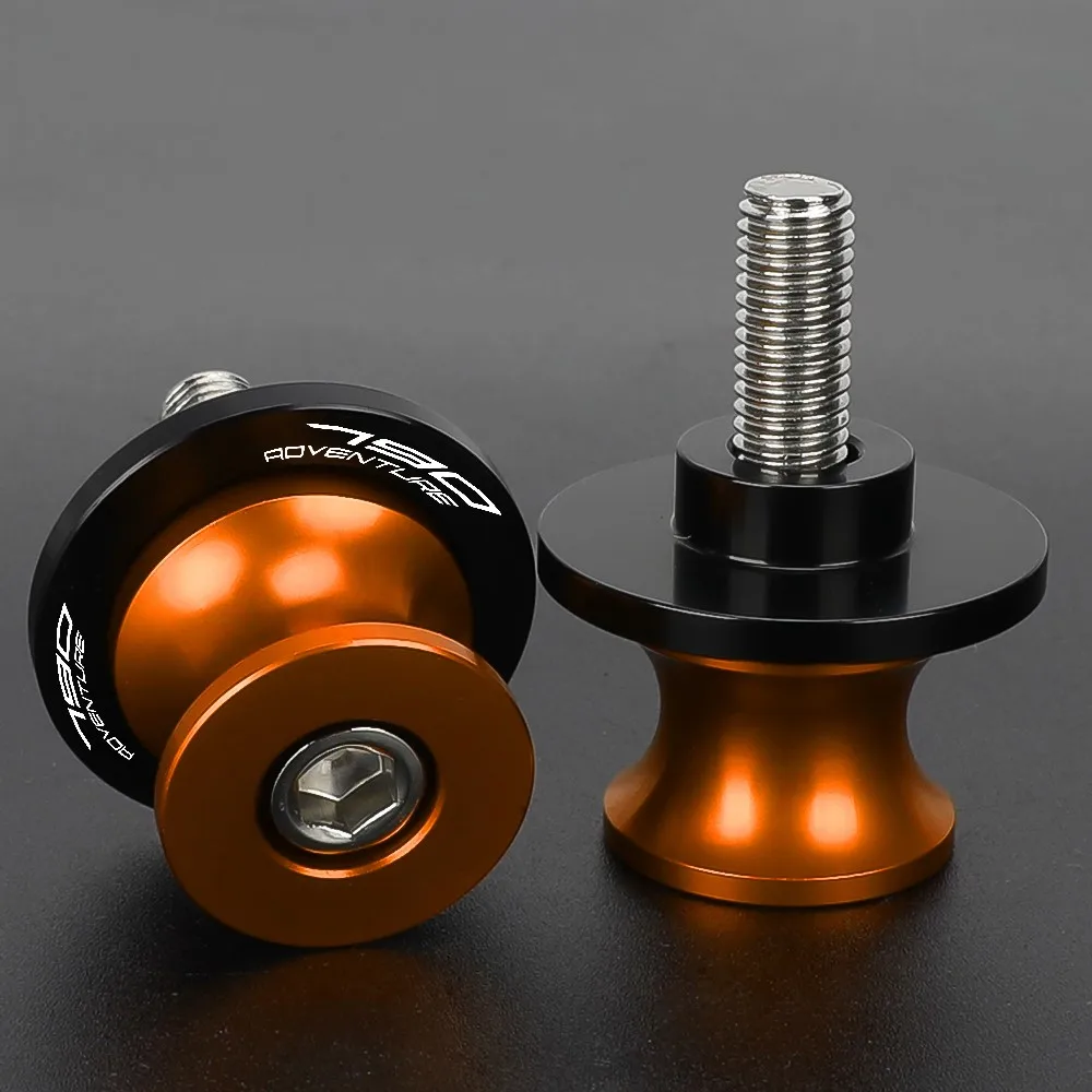 Motorcycle Accessories Swingarm Spools Slider Stand Support For 790 ADVENTURE ADV-R 2019 2020 2021 2022 2023 2024 M8×1.25 Parts 2