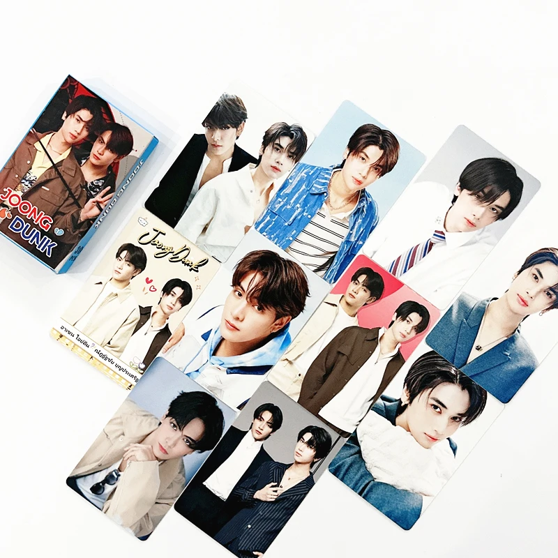 30PCS Thai Drama CP JoongDunk Photo Cards Set - Dunk & Joong Idol Double Sided LOMO Cards Perfect Gift for Fans
