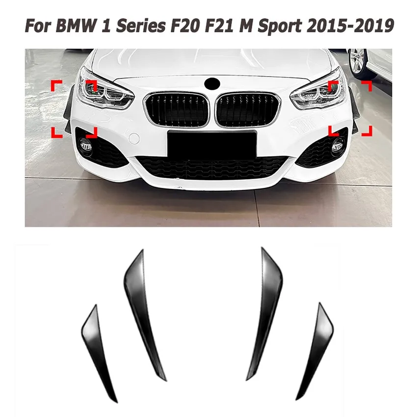 

Автомобильный передний вентиляционный отверстие для BMW 1 серии F20 F21 M Sport 2015-2019, бампер, боковой ветровой нож, накладка, автозапчасти для вторичного рынка