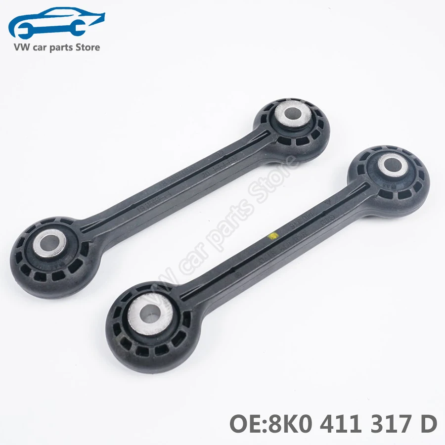 8K0411317D 2PCS Front Sway Bar Stabilizer Link Connect Rod L R For Audi A4 B8 Q5 A5 A4L A6LC7 A7 8K0 411 317 D