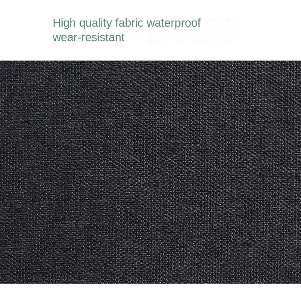 

Waterproof A4 File Bag Multiple Compartments Large Capacity Canvas Briefcase Portable with Handle Document Storage Bag