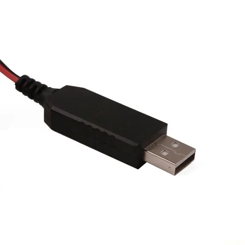 B03F 97cm USB to 6V LR14 C Dummy Battery Eliminate Cable for 4 LR14 C Battery for Toy, Controllers, Gas Water Heater, Torches