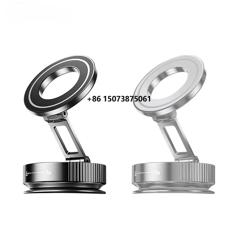 COTECi Universal 360 Degree Rotation Silicone Suction Cup Car Phone Holder Stand Magnetic Car Dashboard Mobile Phone Holder