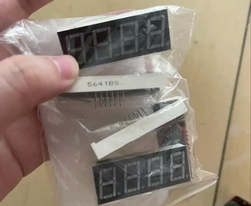 4 dígitos tubo digital com relógio, 5641bs ânodo, 0, 56 polegadas, apuramento venda