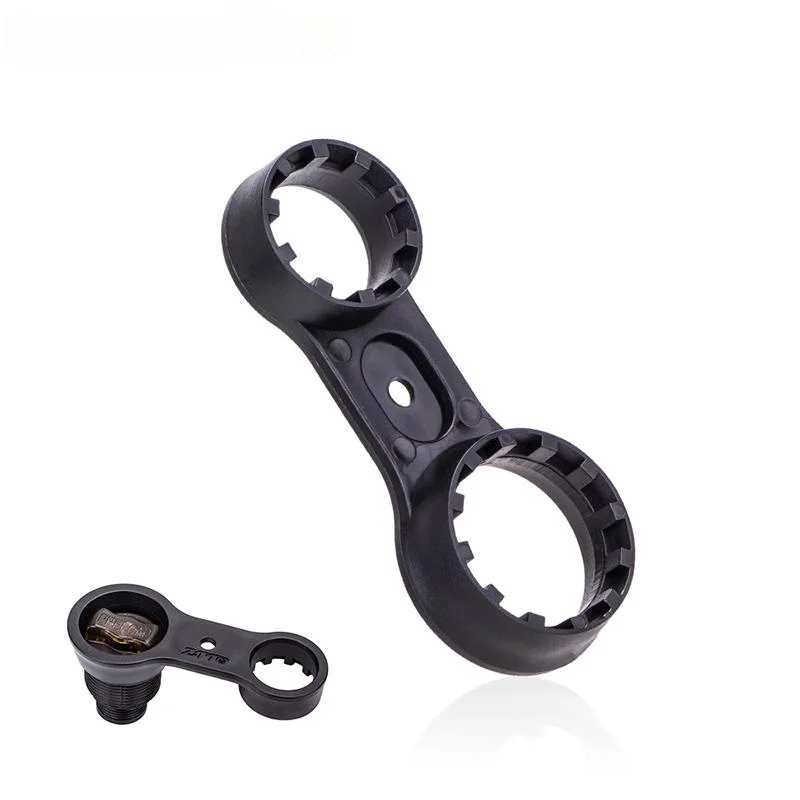 Bike Bottom Bracket Wrench Double Ended Bottom Bracket Wrench Tool for SR Suntour XCT XCM XCR MTB Front Fork Detach Repair Tools