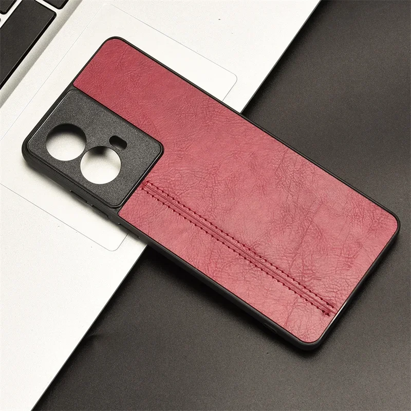 For Motorola Moto S50 Neo 5G Case Calfskin Soft Edge PU Leather Hard Phone Cover For Motorola G85 5G Edition Case