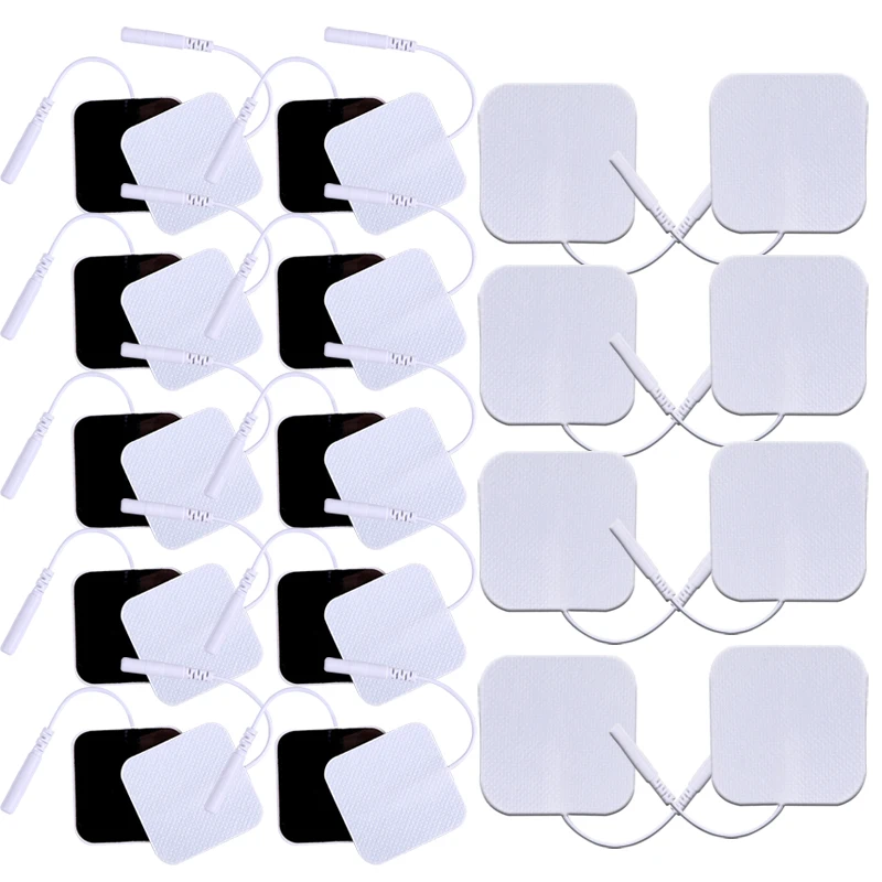 

Самоклеящаяся сменная нашивка из нетканого материала для электрического массажера для тела Tens, десятки электродов, подушечки, аксессуары для физиотерапии