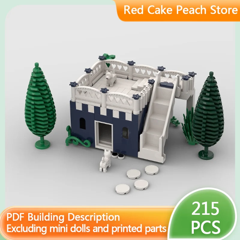 

City Street View Model MOC Building Bricks Double-Decker Dog House Modular Technology Children Holiday Gifts Assemble Toys Suit