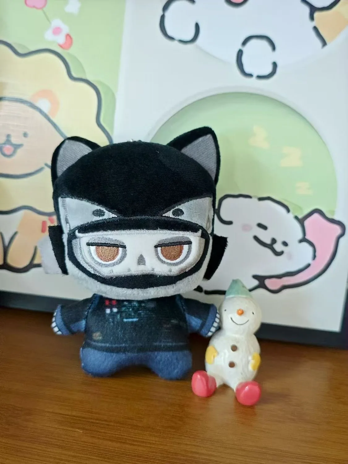 【Первое высвобождение 】 Оригинальная хлопковая кукла-призрак «Call of Duty», подарок на день рождения 10 см