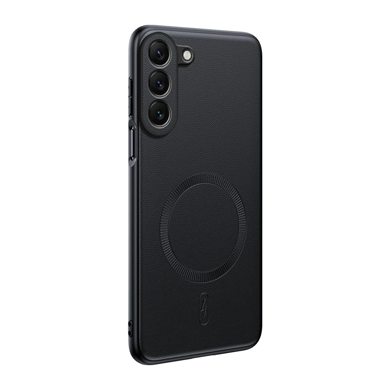 Für Samsung S23 Hülle Magnetische Leder-Schutzhülle für Samsung S23 Anti-Fingerabdruck Rutschfeste PC+TPU – Detail 2