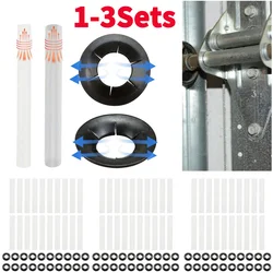 1-3Sets Garage Door Hinge Quiet Roller Sleeves Standard Rollers Durable Garage Door Roller Bearing for Rollers With Clean Stems