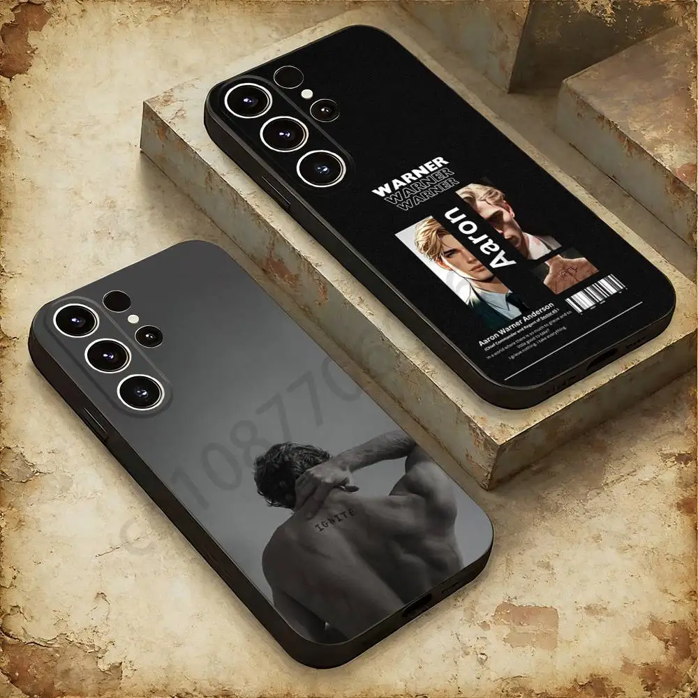 Aaron Warner S-Shatter Me Phone case For Samsung Galaxy A53,51,72,73,31,30,42 Soft Silicone Black Cover