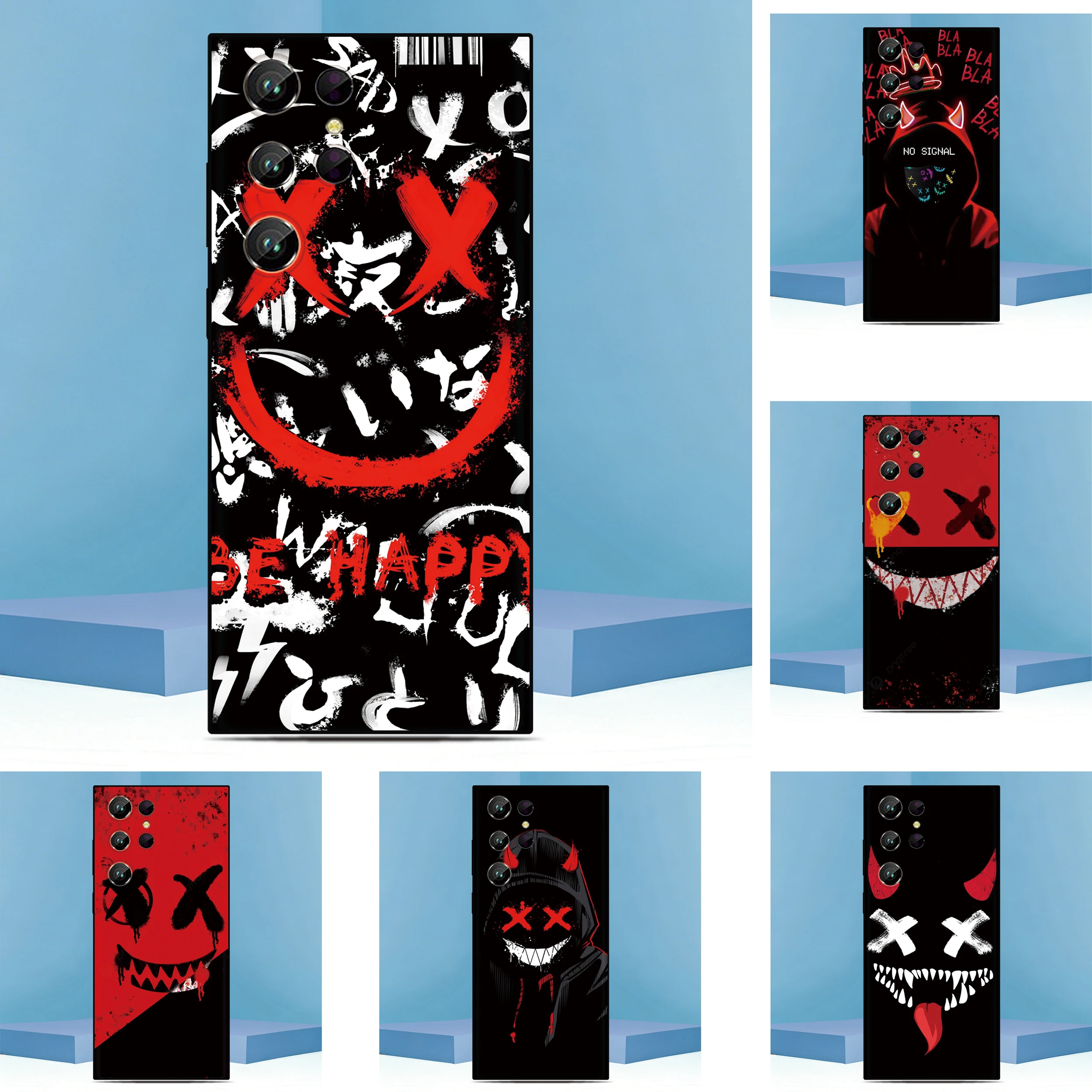 Funda de Teléfono con Diseño de Anime Bad Boy para TCL NxtPaper 70 Pro K70 Power 4G 505 50 XE 40 XL 20 30 60 SE 60R 5G 40R, Carcasa Trasera Personalizada con Foto