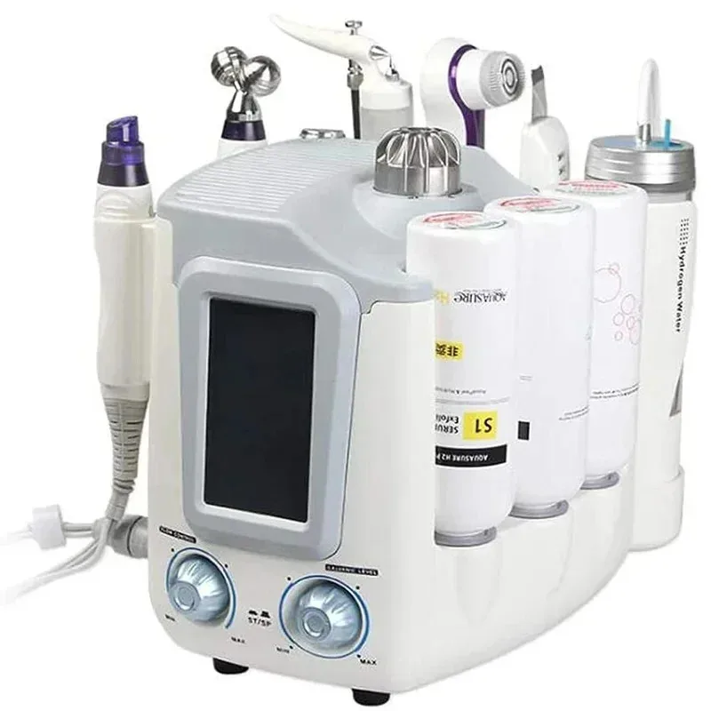 

6 in 1 Hydrogen Oxygen Water Ultra-Micro Bubble Face Skin Spa Machine Skin Rejuvenation Anti Aging Firming Lifting Skin Care