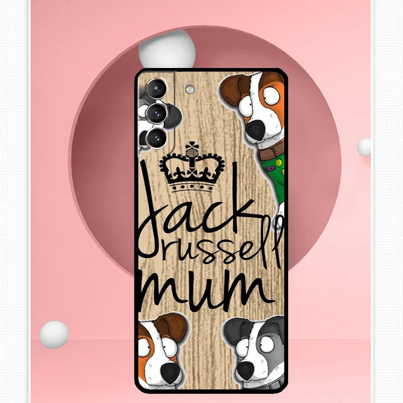 Dog Jack Russell Terrier Cover For Samsung Galaxy S23 S24 Ultra S8 S9 S10 S22 Plus Note 10 20 Ultra S20 S21 FE Case