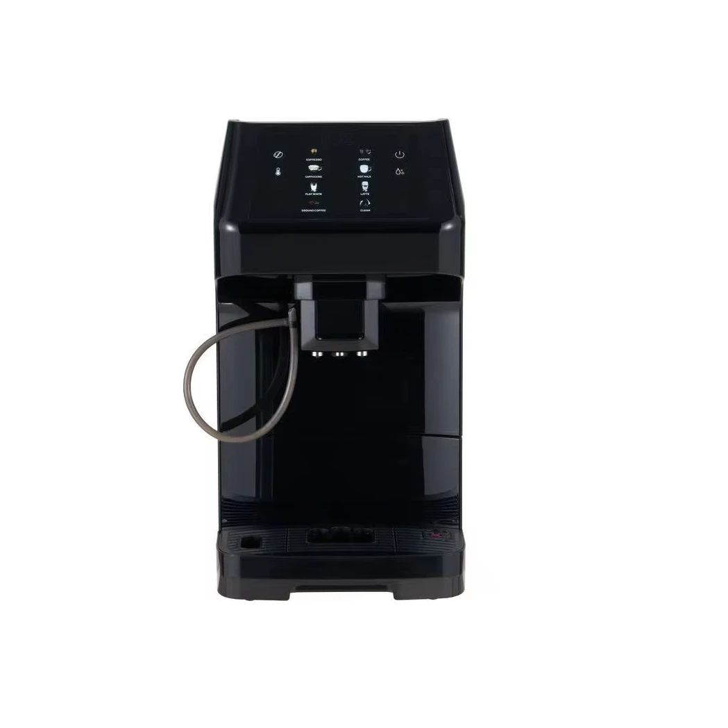 Bean to Cup Powder Brewing Milk Foam Black Cappuccino  Latte Espresso SLIM Fully Automatic  Coffee Maker Machine
