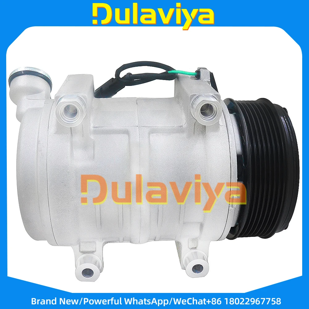 Air Conditioning AC Compressor For DongFeng D530 Shacman Truck 24V 7PK