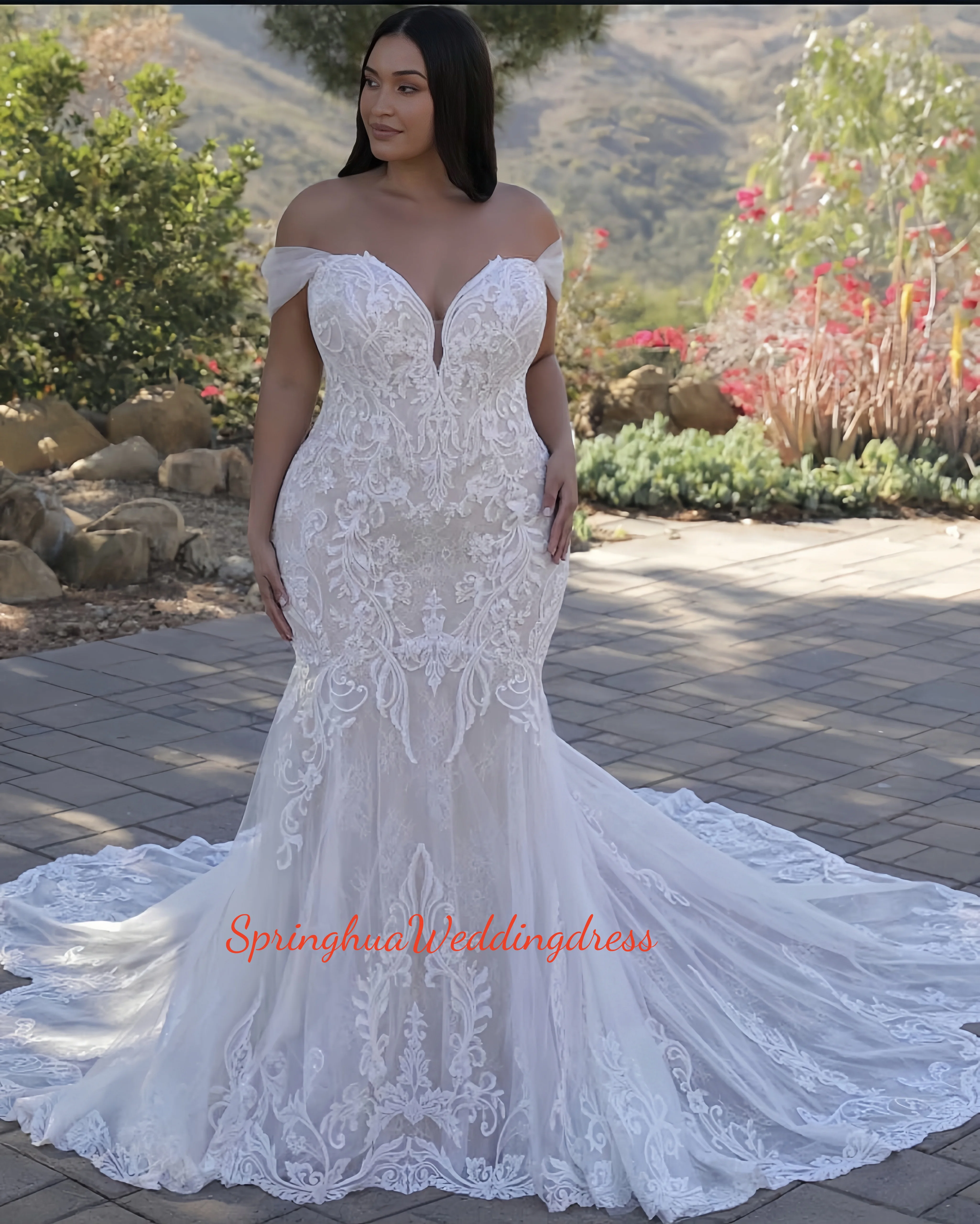 

Простое свадебное платье русалки на заказ и вечернее платье с аппликацией для свадьбы и отпускного фойе невесты