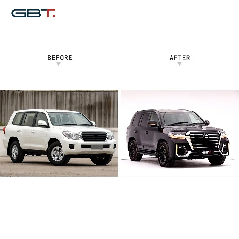 GBT Brand Design LC20 Volcano Edition Facelift Body Kit For 2008-2015 toyot  Land Cruiser 200 Upgrade Conversion