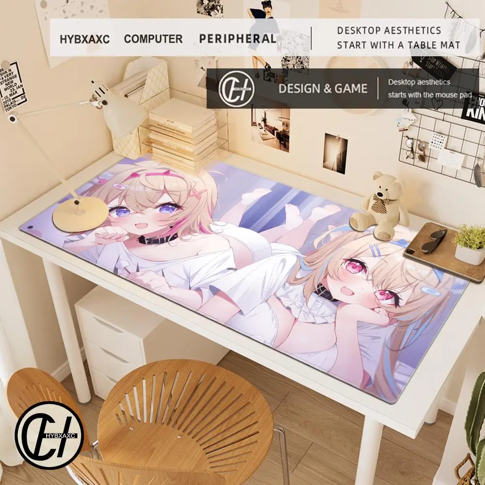 Fuwamoco Mouse Pad 900x400 Rubber Mouse Pad 4mm Super Computer Table Mat Big Large Edge Large Game Mouse Pad Accesorios