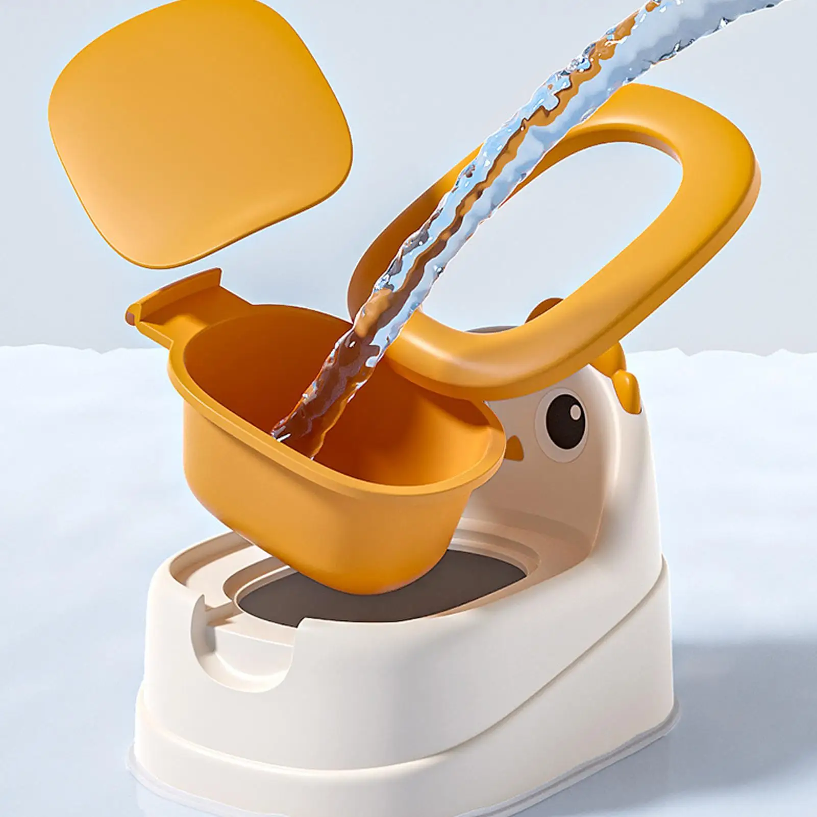Potty Training Toilet Portable Seat Training Toilet for Boys Girls Travel Car Trips Camping Bathroom Daycare Home Outdoor