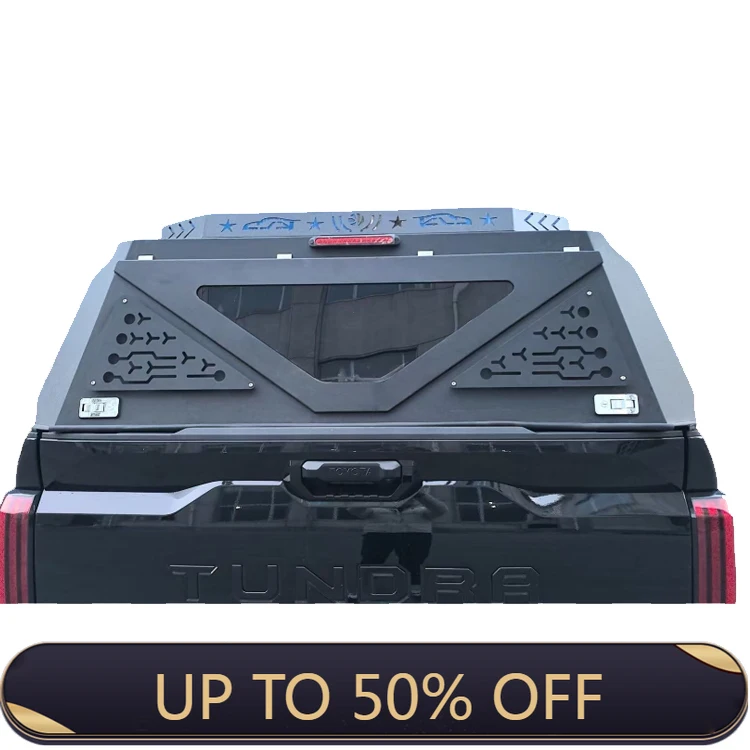 

4x4 Waterproof One-Piece Assembly Canopy Lockable Pickup Hardtop Cover Light for Hilux Tacoma Model Tailbox Bed Cover