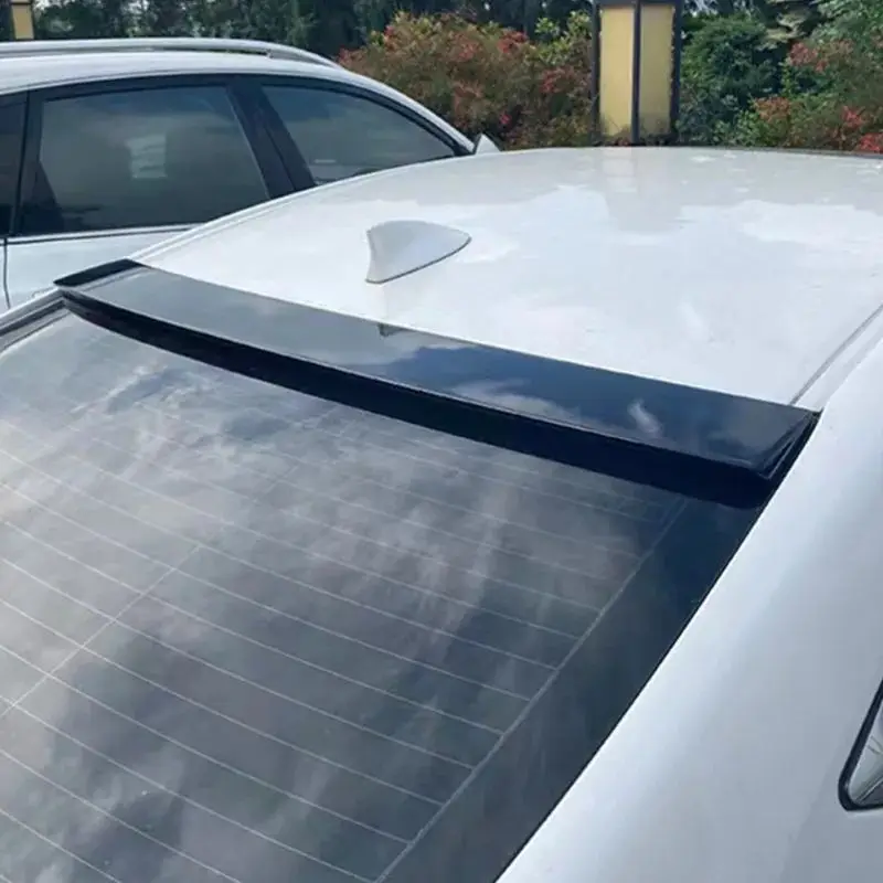 For Lexus ES ES200 ES260 ES300h 2018-2023 High Quality ABS Plastic Rear Windshield Spoiler Wing Trunk Lid Cover Car Styling 5