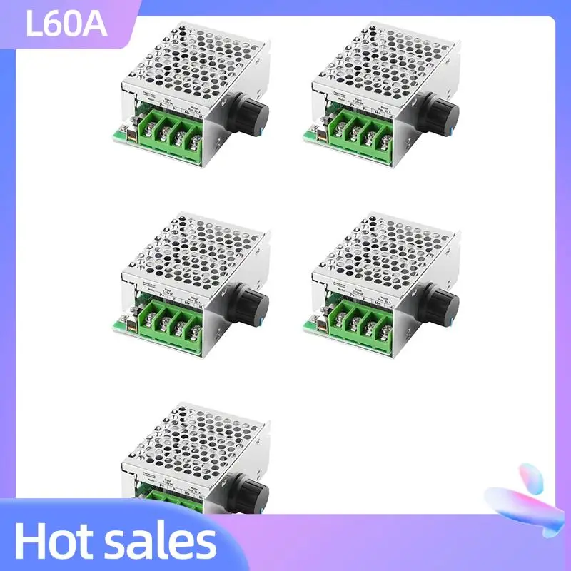 

L60A 5X регулятор скорости двигателя постоянного тока ШИМ-контроллер, 7-70 В 30 А Регулируемый ШИМ-регулятор скорости двигателя 12 В 24 В 36 В 48 В