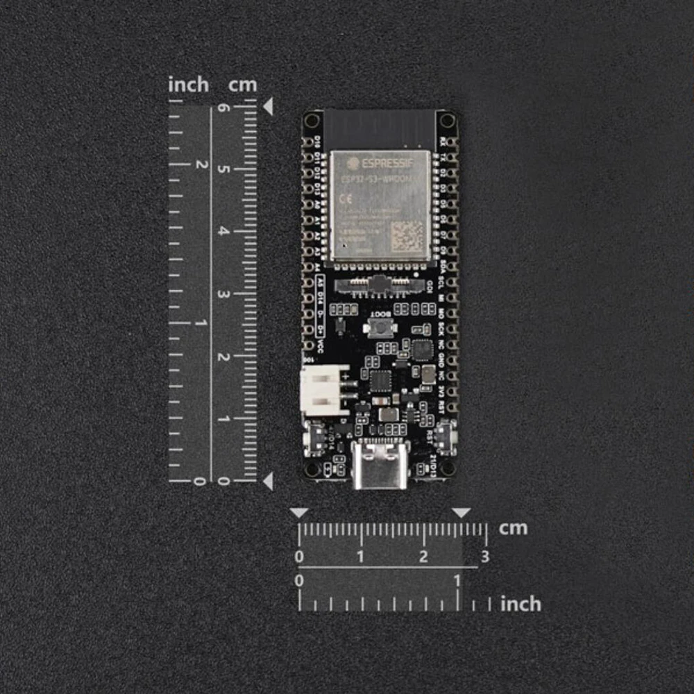 FireBeetle 2 ESP32-S3 N4 Dual-core IoT Microcontroller No Cam 4MB FL. 512KB SR. Supports AI Acceleration for AIoT Home Automatio