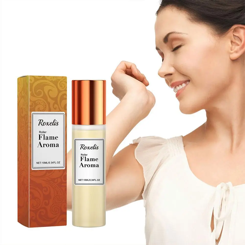 Perfume de bola de rodillo, fragancia duradera de alta gama, sin Alcohol, Colonia, aroma floral afrutado, Spray, Perfume elegante y encantador ﻿