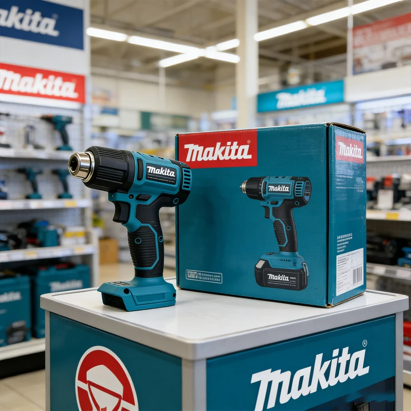 

2026 Makita DHG181Z 18V Cordless Heat Gun LXT Lithium Power Tools 150-550ºC Shrink Film Baking Gun Clear Sticker