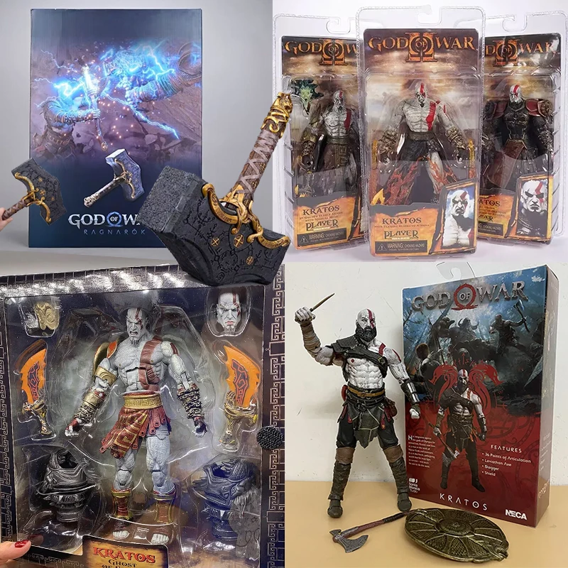 

Figure God of War Ghost of Sparta Kratos In Ares Armor W Blades Action Figures Collectible Model Toys Doll Boxed Birthday Gifts