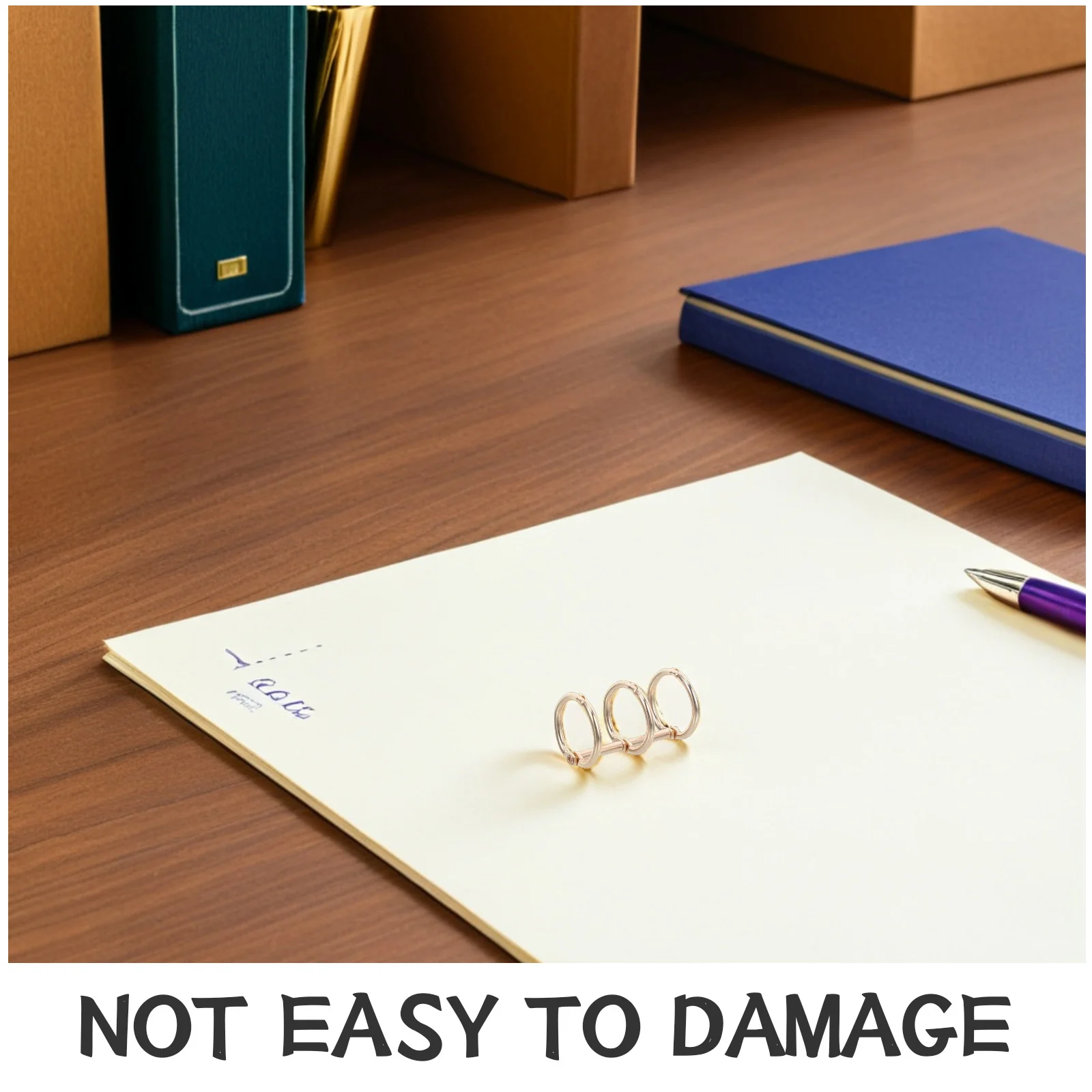 20 قطعة حلقات الموثق المعدنية 20 مللي متر 3 حفرة قابلة للفتح لتقوم بها بنفسك دفتر القصاصات مؤشر بطاقات مكتب مدرسة لوازم مكتبية فضفاضة #4