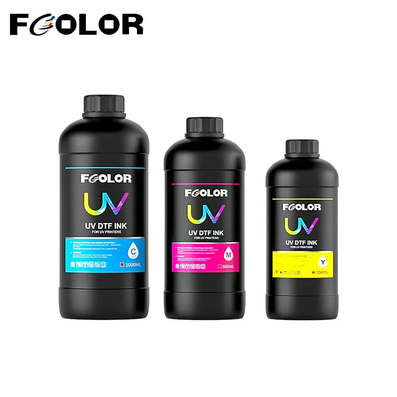 Fcolor-impresora UV lavable, Color vivo, Pnk, para Espon PXP600 Dx5 1400 L800 R290 R330 R1800, de cama plana