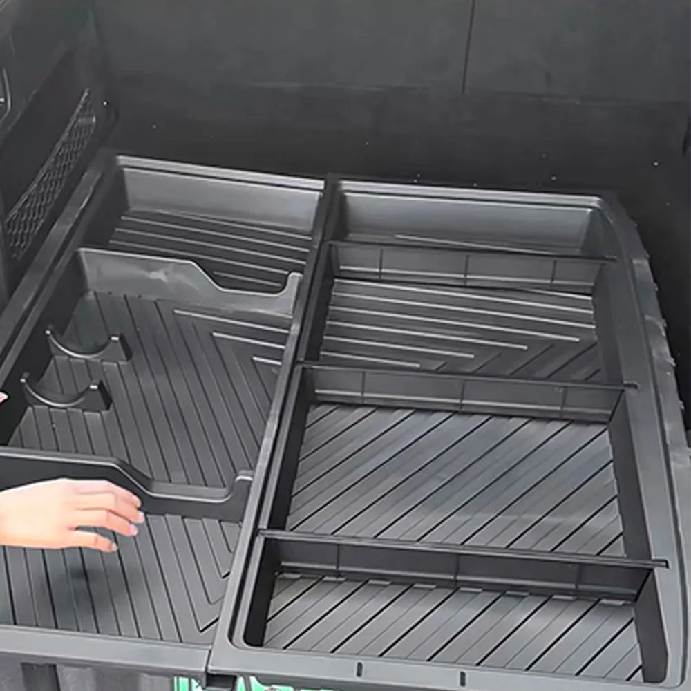 Upgrade For Chery ICAR V27 2026 2027 Car Rear Trunk Leveling Storage Box Camping Sleep Platform Foldable Desk Set