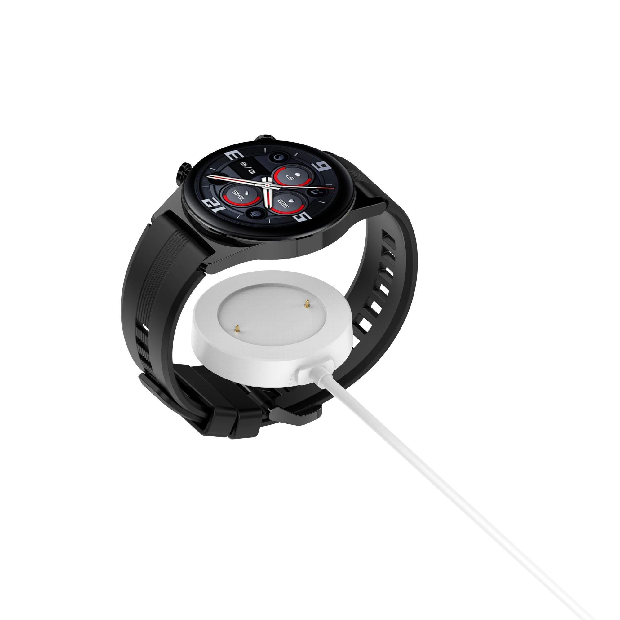 Smartwatch Dock Charger Adapter USB Charging Cable Power Charge Wire For Honor Watch 5/4 GS 4/3 GS4 GS3 Smart Watch5 Accessories