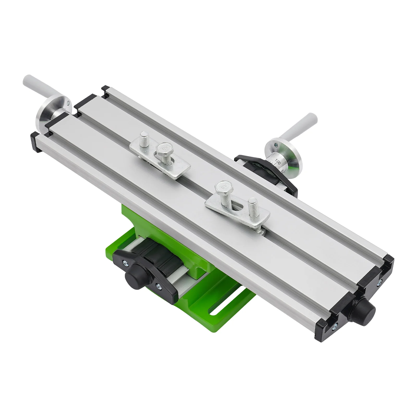 Freistehender Kreuzschiebetisch aus Aluminiumlegierung für Präzisionsfräsen und Bohren, praktisches Bearbeitungszubehör für Mini-Tischbohrmaschinen, Haushaltswerkstätten und DIY-Bearbeitungsaufgaben. – Detail 10