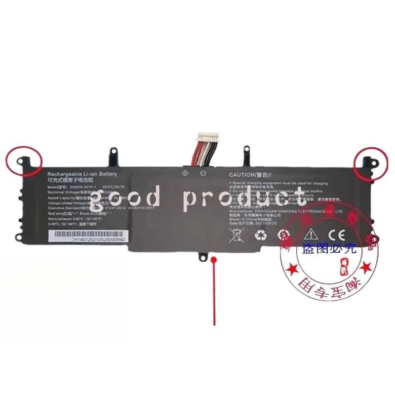 11,5 V 505979-3S1P-1 505979-3S1P-3 batería del ordenador portátil para Chuwi Corebook X / Corebook Pro CWI528 CWI529 Notebook