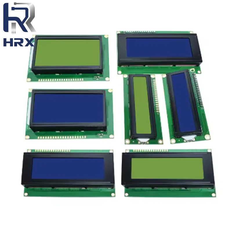 LCD Module Blue Green Screen For Arduino 0802 1602 2004 12864 LCD Character UNO R3 Mega2560 Display PCF8574T IIC I2C Interface