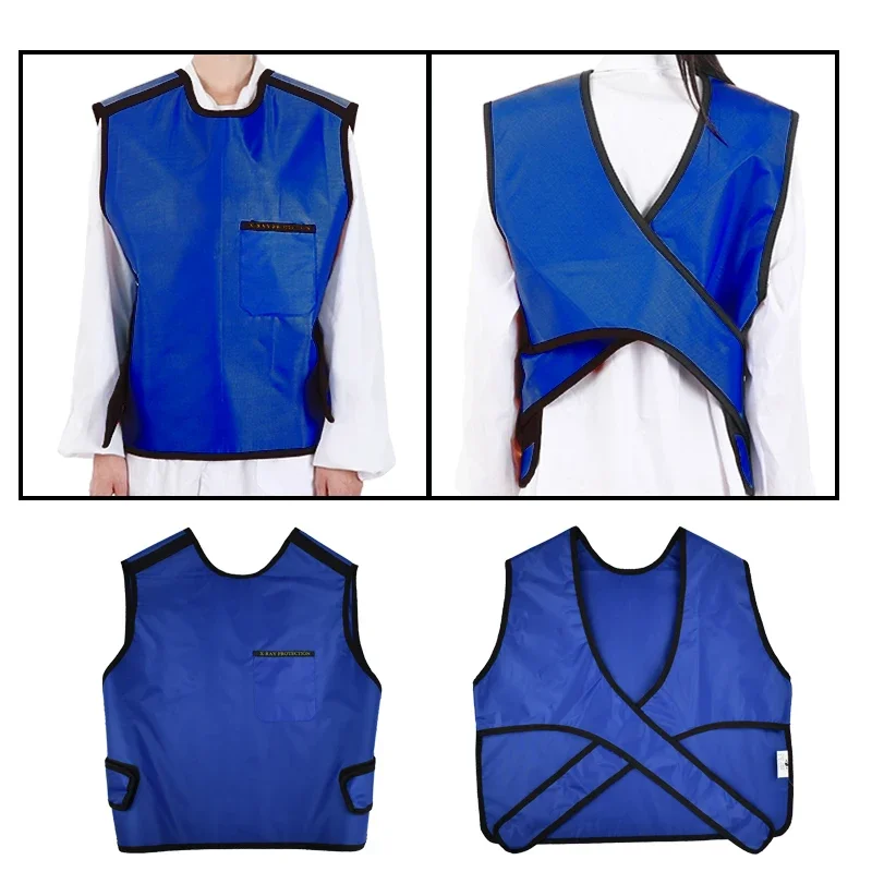 Dental X-Ray Radiation Apron 0.35Mmpb Lightweight Ungued Coverall Protective Radiography Clinics Tool